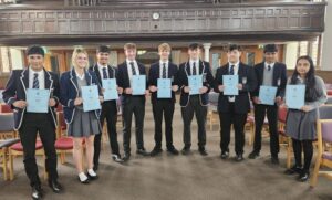 Hutchie Pupils With Silver D of E certificates Jun 2026.